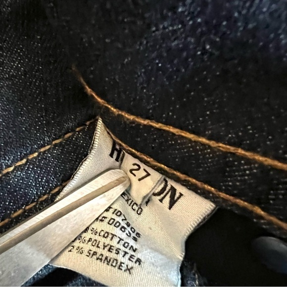 HUDSON Denim Signature Midrise Bootcut Jeans Size 27 Wash Dres - Picture 10 of 11